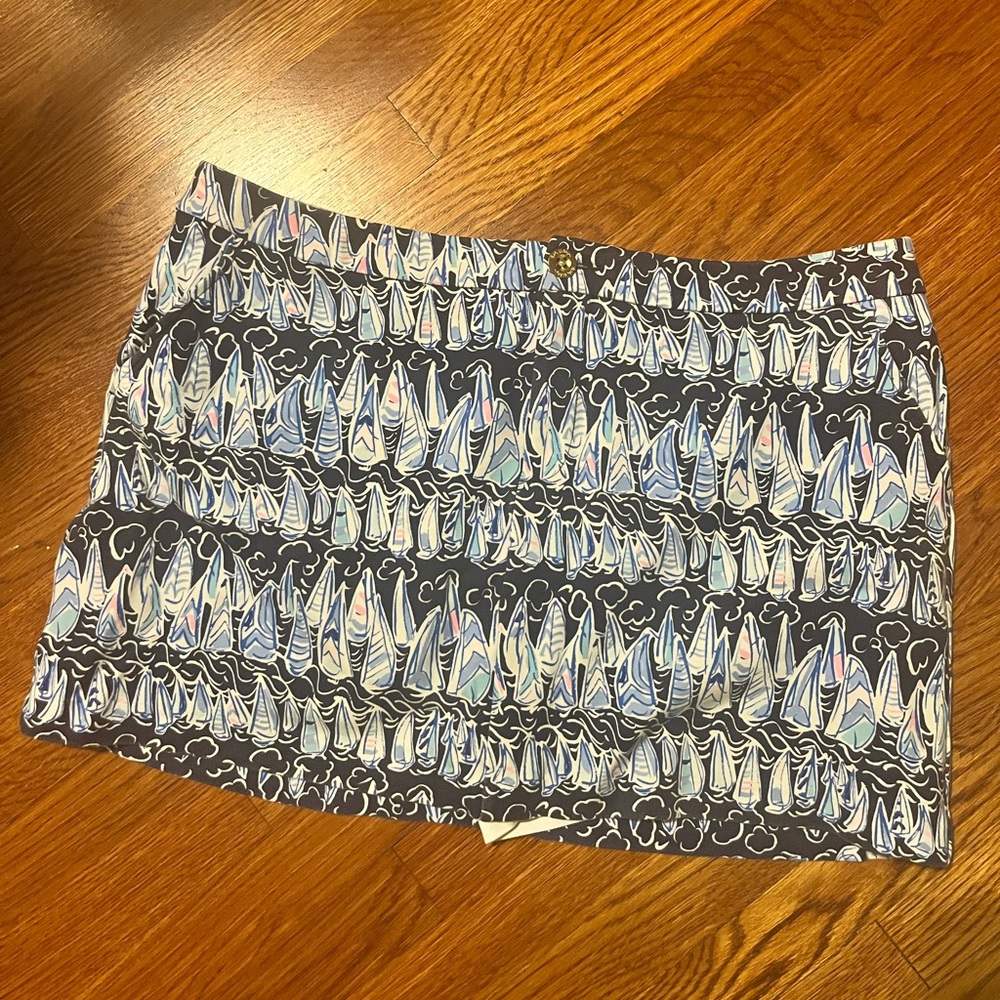 Lilly Pulitzer sailboat SKORT
